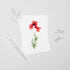 Three Red Poppies Postcard